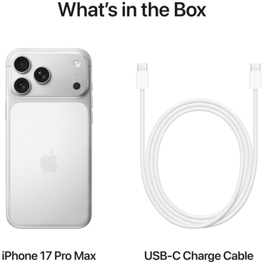 Apple iPhone 17 Pro max Silver Unlocked Smartphone (Brand New)