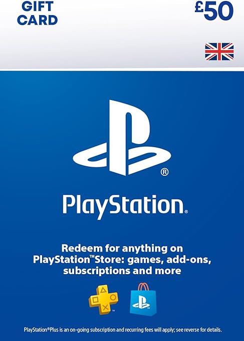 £50 PlayStation Store Gift Card – UK PSN Digital Code
